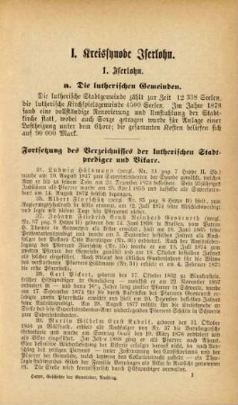 I. Kreissynode Iserlohn