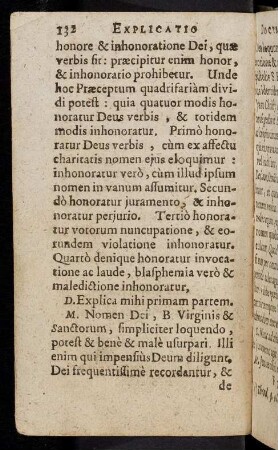 132-142, Explicatio secundi Praecepti