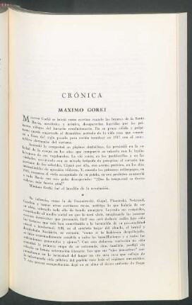 Máximo Gorki