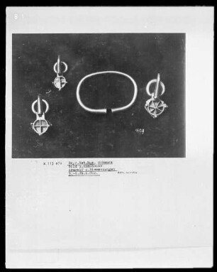Armreif und Riemenzungen