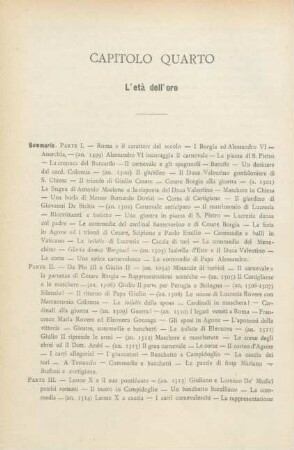 Capitolo quarto. L'età dell'oro