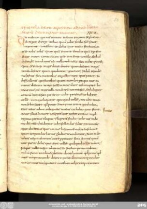 [Augustinus ad Hieronymum. CSEL 56, Nr. 131]