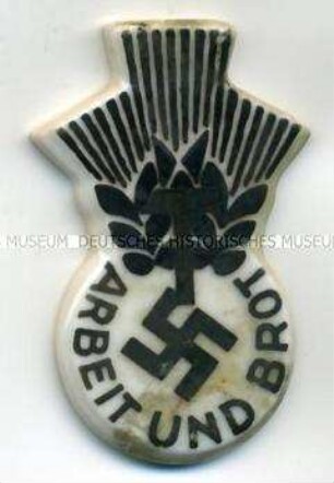 WHW-Abzeichen, Arbeit und Brot, Gausammlung