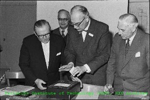 Besuch des Beirats für Kernenergie und Strahlenschutz in Baden-Württemberg am Kernforschungszentrum Karlsruhe (KfK)