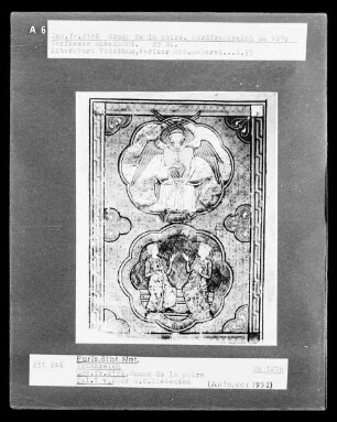Roman de la poire, Folio 1 verso, Armor und die Liebenden