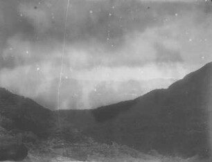 Landschaft : Blick zu den Berggipfeln