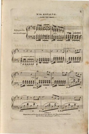 Chansons d'amour : pour le piano ; oeuvre 13, 10. Espagne