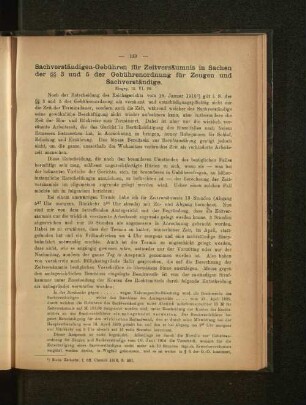 Sachverständigen-Gebühren für Zeitversäumnis in Sachen der §§ 3 und 5 der Gebührenordnung für Zeugen und Sachverständige.