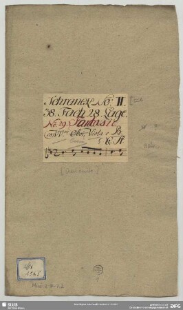 Suites - Mus.2-P-7,2 : strings, bc, cor (2) - B|b