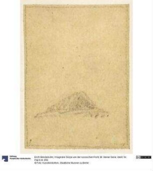 Imaginäre Skizze von der russischen Front, Bl. 9einer Serie