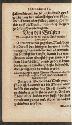 Von den Brüsten