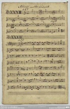 33. Anonymus, Arioso, C-Dur