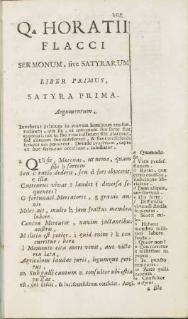 Sermonum, sive Satyrarum