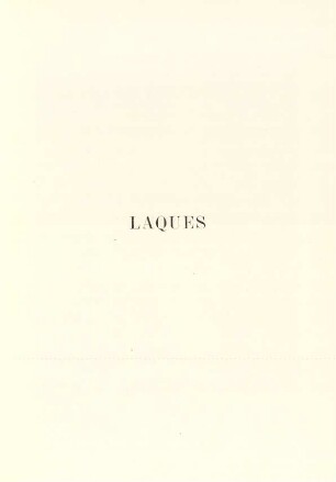 Laques