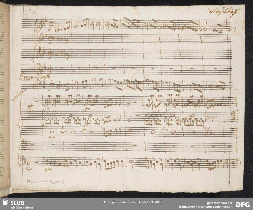 Stratonica. Excerpts - Mus.1-F-82,36-2 : S, strings, b