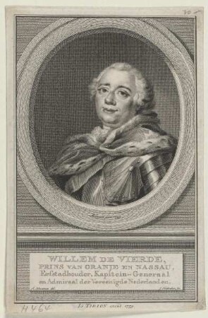 Bildnis des Wilhelm IV. von Nassau-Oranien