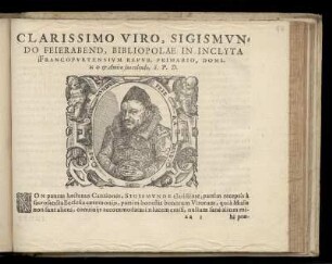 Bildnis des Formschneiders Sigismund Feierabend