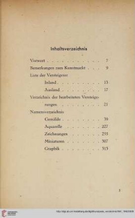 Inhaltsverzeichnis