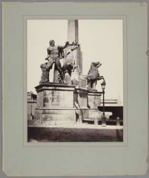 Rom: Dioskurenbrunnen auf dem Quirinalshügel
