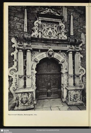Hannoversch-Münden, Rathausportal, 1605