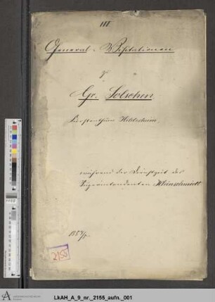 Groß Solschen: Visitationsakten