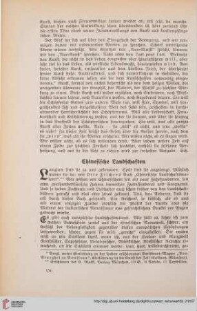 36: Chinesische Landschaften