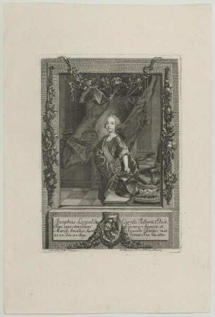 Bildnis des Josephus Leopoldus, Prinz von Bayern