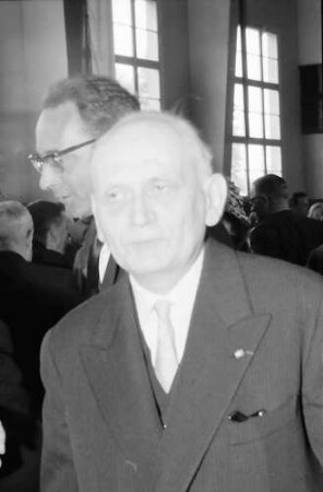 Hausen im Wiesental: Prof. Dr. Minder und Kultusminister Dr. Storz