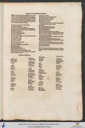 Tabula huius voluminis