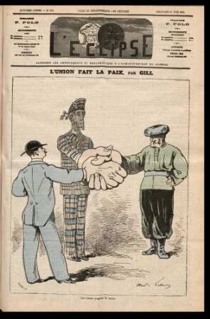 L' union fait la paix, par Gill
