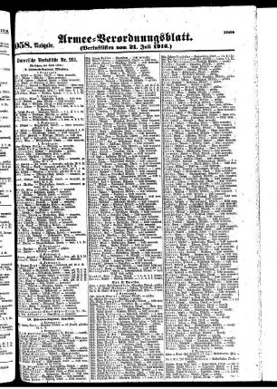 1058.Ausgabe. Freitag, 21. Juli 1916