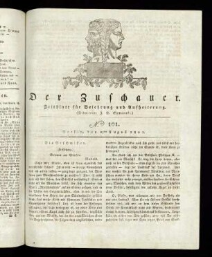 No. 101 - 23. August 1821