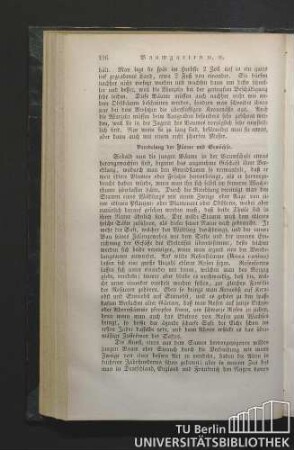 Veredelung der Bäume und Gewächse.