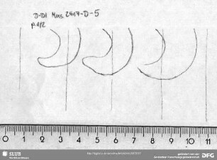 W-Dl-878 Tre lune / "A" + Lilie