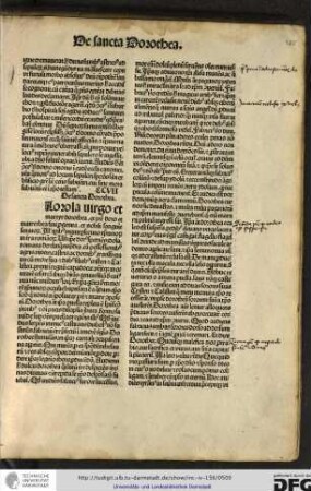 CCVII. De sancta Dorothea.