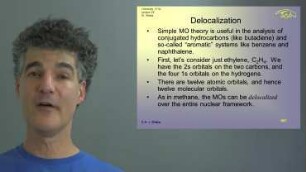 Lecture 27. CH4 Molecular Orbitals and Delocalized Bonding
