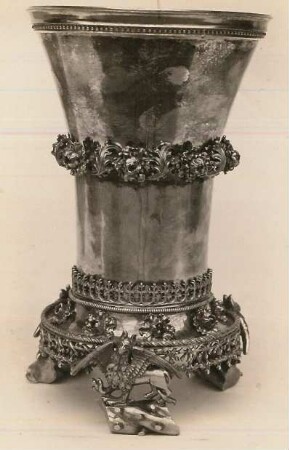 Becher aus dem Ratssilberschatz : Silber, vergoldet