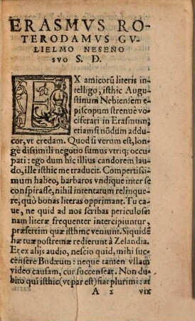 Pars ... Breviorvm Aliqvot D. Erasmi Roterodami Epistolarvm, Qvae iam nuno collatione magni operis Epistolarum sunt emendatae : Cum interpretatione Graecarum uocum, 2