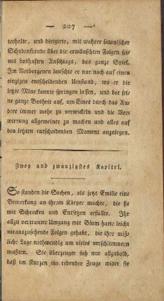 Zwey und zwanzigstes Kapitel [i.e. Drey und zwanzigstes Kapitel]