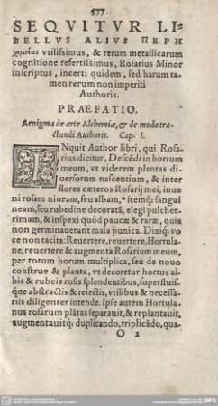 Sequitur Libellus Alius [...] utillisimus et rerum...