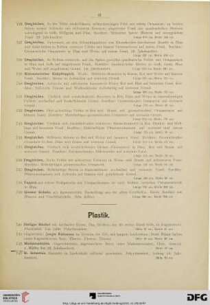 Plastik (Nr. 740-759)