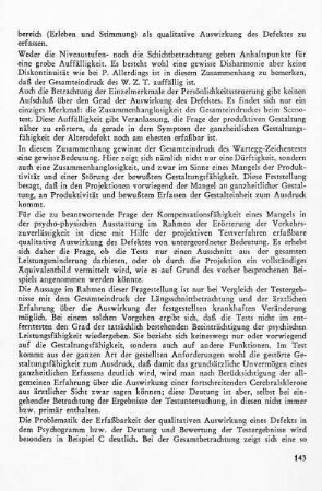 c) Bei Erkrankungen des Gehirns