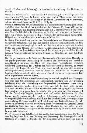 c) Bei Erkrankungen des Gehirns