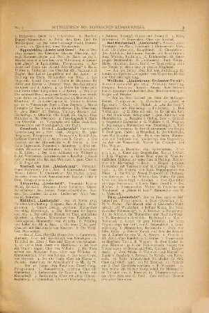 Mitteilungen des Bayerischen Sängerbundes. 1894