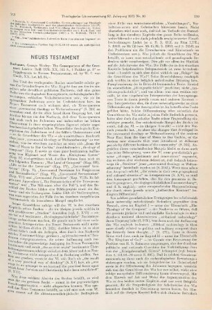 749-751 [Rezension] Buchanan, George Wesley, The consequences of the covenant