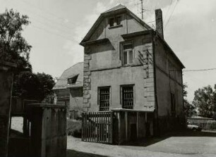 Glauchau, Villa, Nebengebäude, Rudolf-Breitscheid-Straße 3, erbaut 2. Hälfte 19. Jh., Straßenansicht