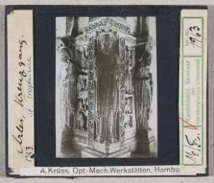Arles, St. Trophime: Kreuzgang, der Hl. Trophimus