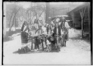 Fasnacht Klösterle 1929; Orientalische Frauengruppe