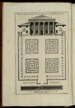 Musei Veronensis Prospectus Et Ichnographia