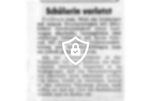 Schülerin verletzt